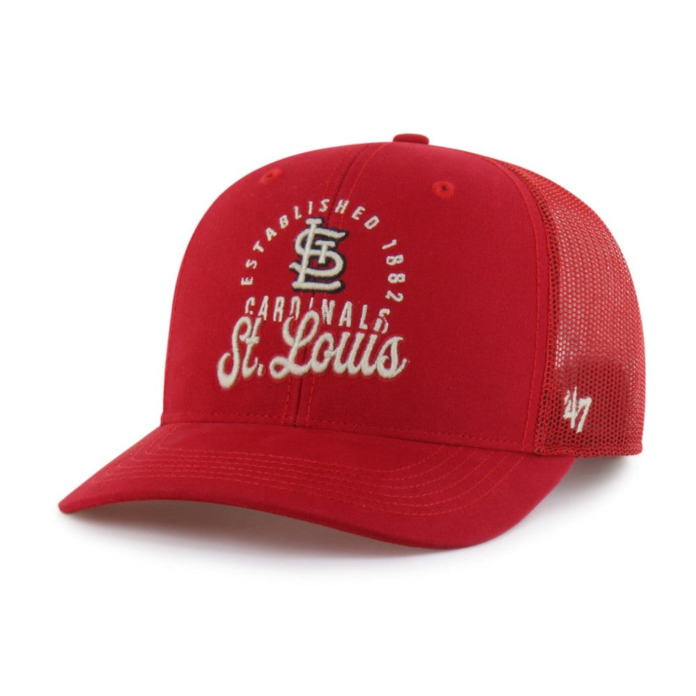 St. Louis Cardinals '47 Pitstop Trucker Adjustable Hat Sale