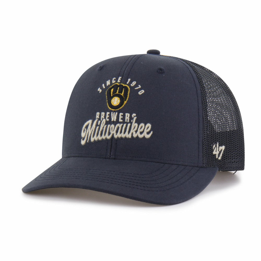 Milwaukee Brewers '47 Pitstop Trucker Adjustable Hat for sale