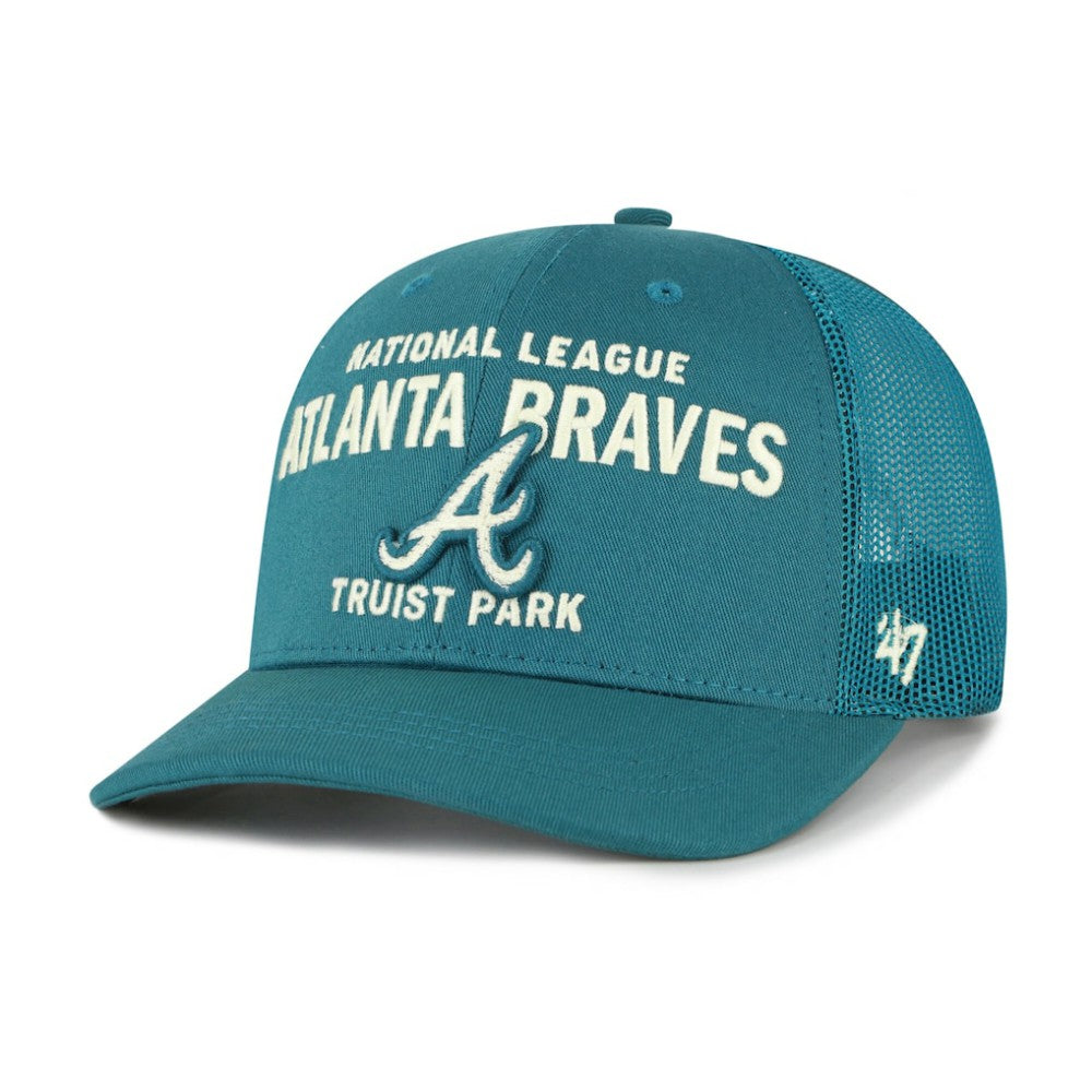 Atlanta Braves '47 Contemporary Hitch Adjustable Trucker Hat Outlet