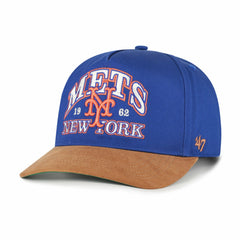 New York Mets '47 Cooperstown Break Wood Suede Hitch Adjustable Hat Sale