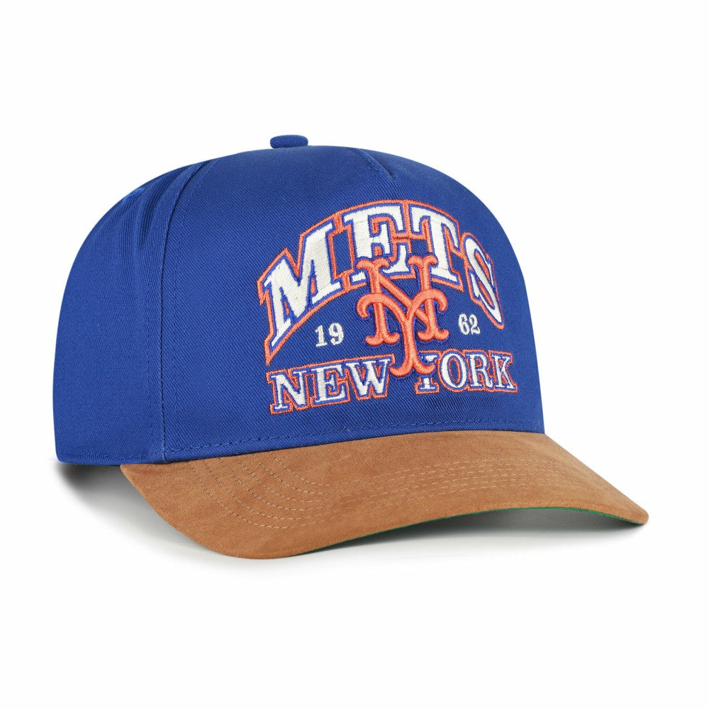 New York Mets '47 Cooperstown Break Wood Suede Hitch Adjustable Hat Sale