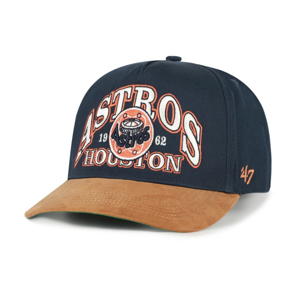 Houston Astros '47 Cooperstown Break Wood Suede Hitch Adjustable Hat Online