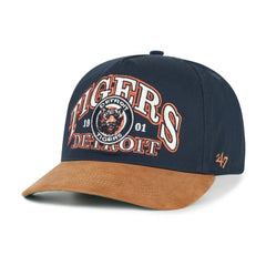 Detroit Tigers '47 Cooperstown Break Wood Suede Hitch Adjustable Hat for sale