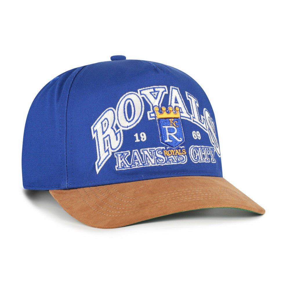Kansas City Royals '47 Cooperstown Break Wood Suede Hitch Adjustable Hat Sale