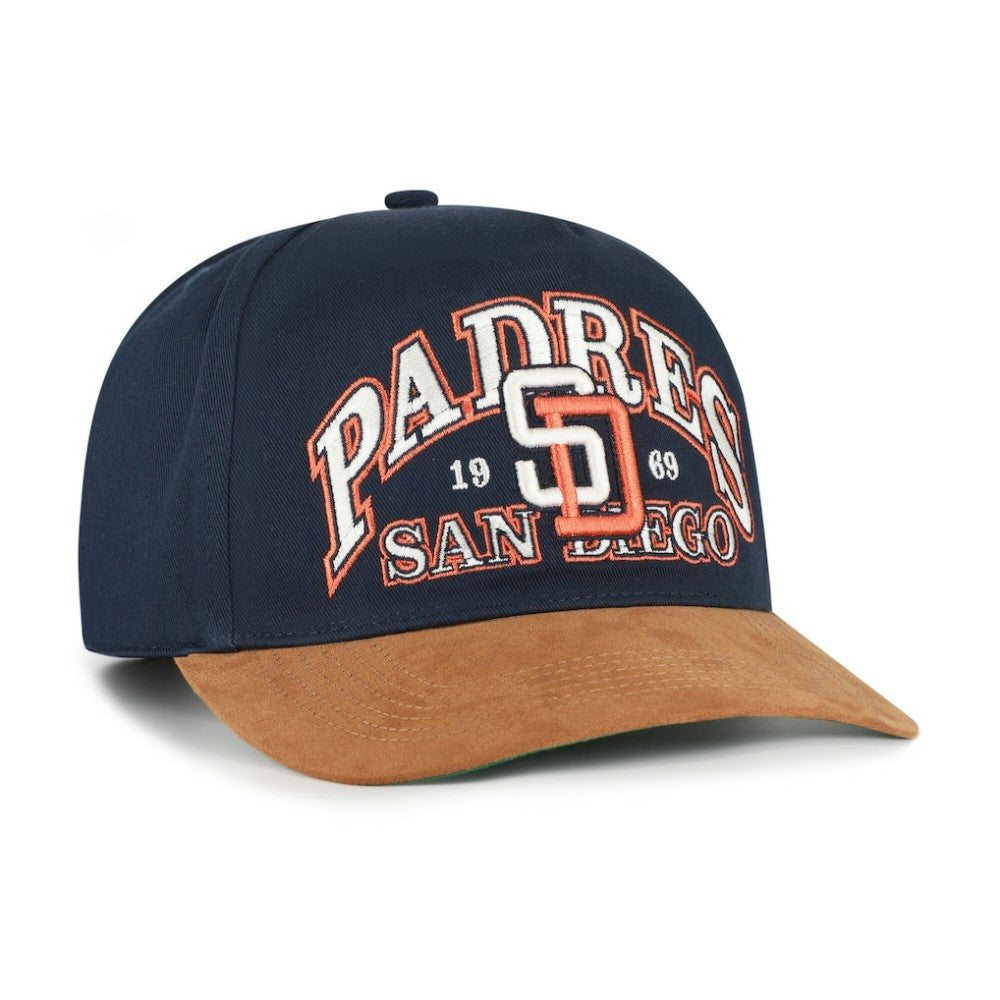 San Diego Padres '47 Cooperstown Break Wood Suede Hitch Adjustable Hat Outlet