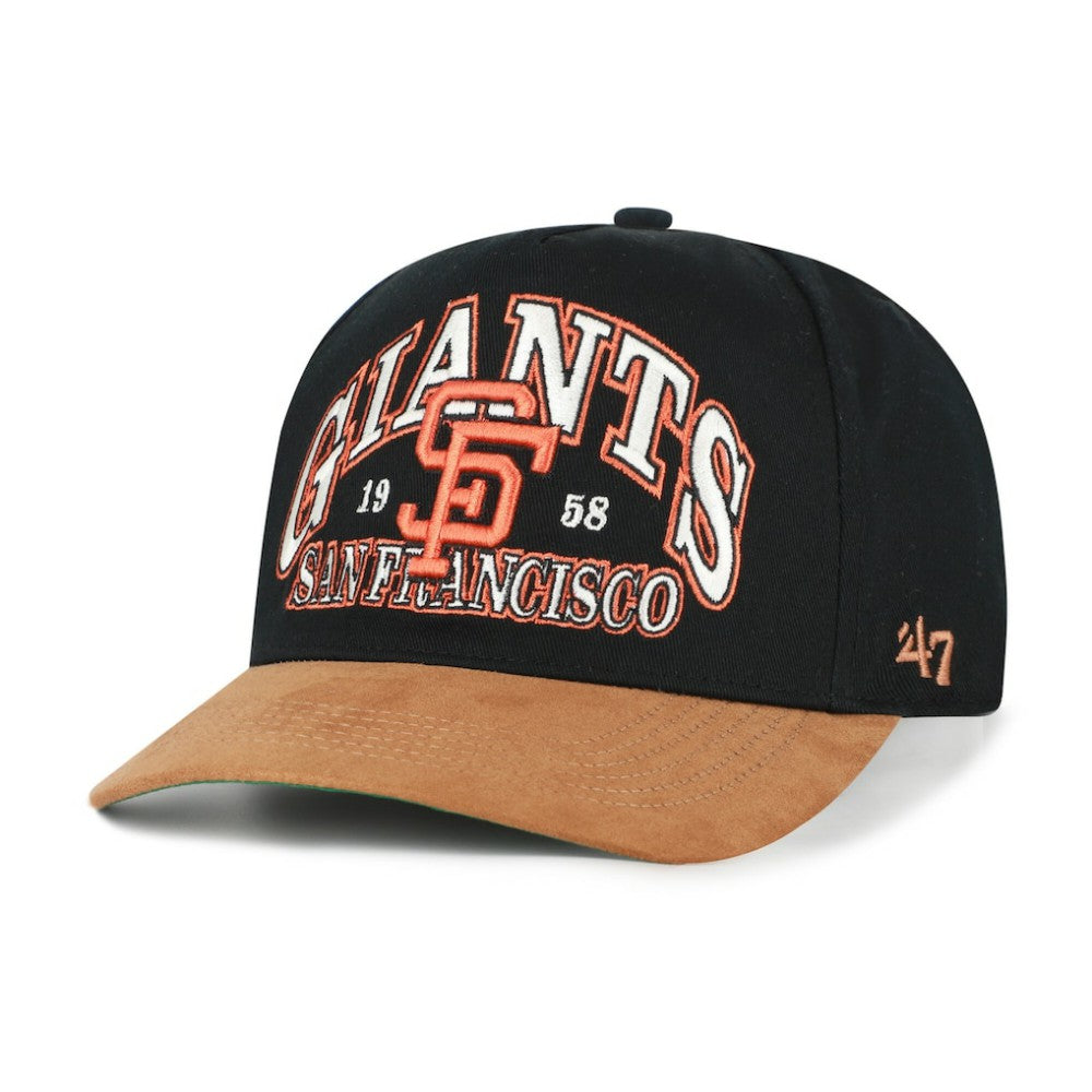 San Francisco Giants '47 Cooperstown Break Wood Suede Hitch Adjustable Hat for sale