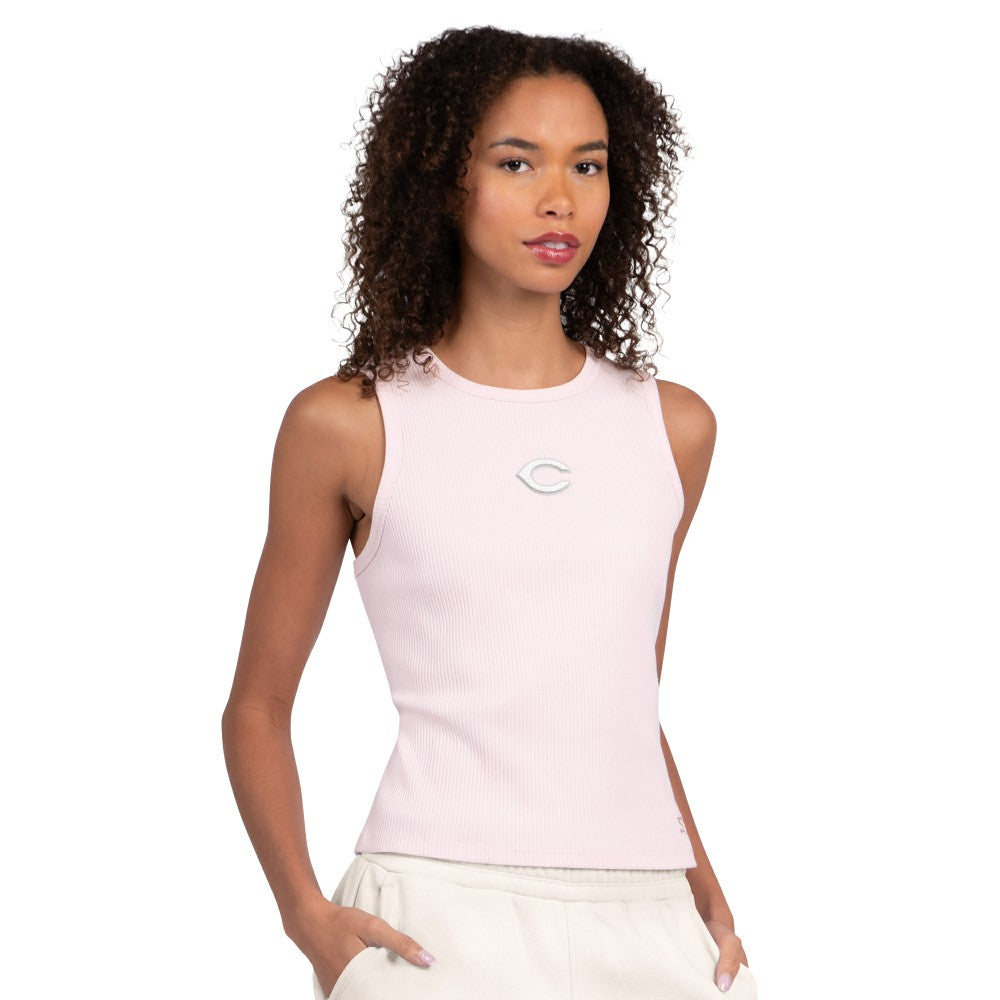 Cincinnati Reds Starter Women's Pastels Ribbed Tank Top Outlet