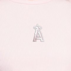 Los Angeles Angels Starter Women's Pastels Ribbed Tank Top Outlet