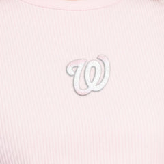 Washington Nationals Starter Women's Pastels Ribbed Tank Top Discount