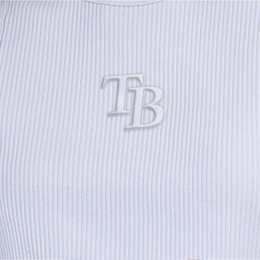 Tampa Bay Rays Starter Women's Pastels Ribbed Tank Top Outlet