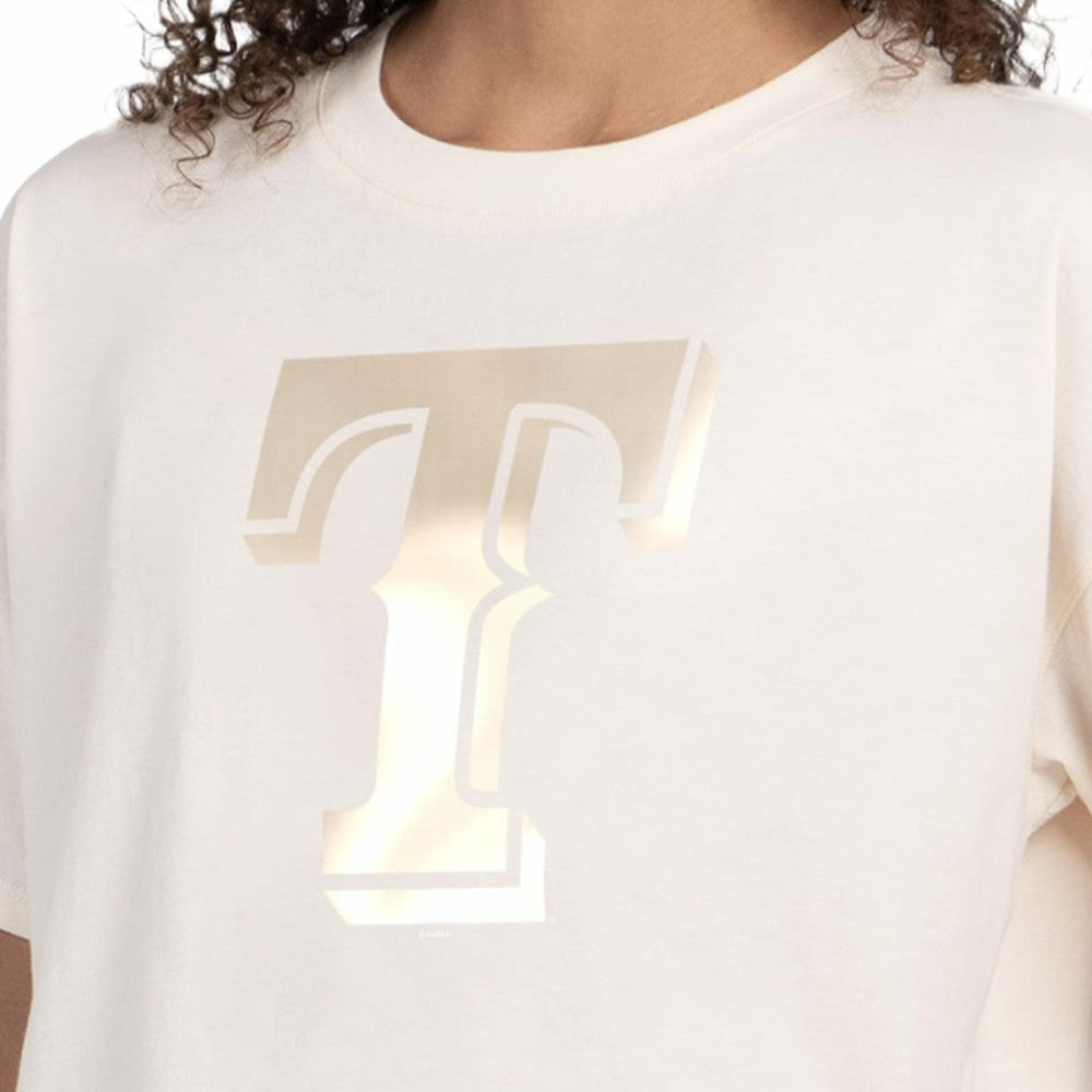 Texas Rangers Starter Women's Pastels Boxy Cropped T-Shirt for sale
