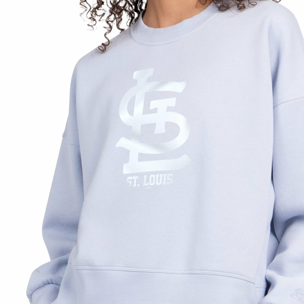 St. Louis Cardinals Starter Women's Pastels Boxy Fleece Sweatshirt Online
