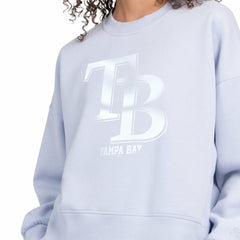 Tampa Bay Rays Starter Women's Pastels Boxy Fleece Sweatshirt for sale