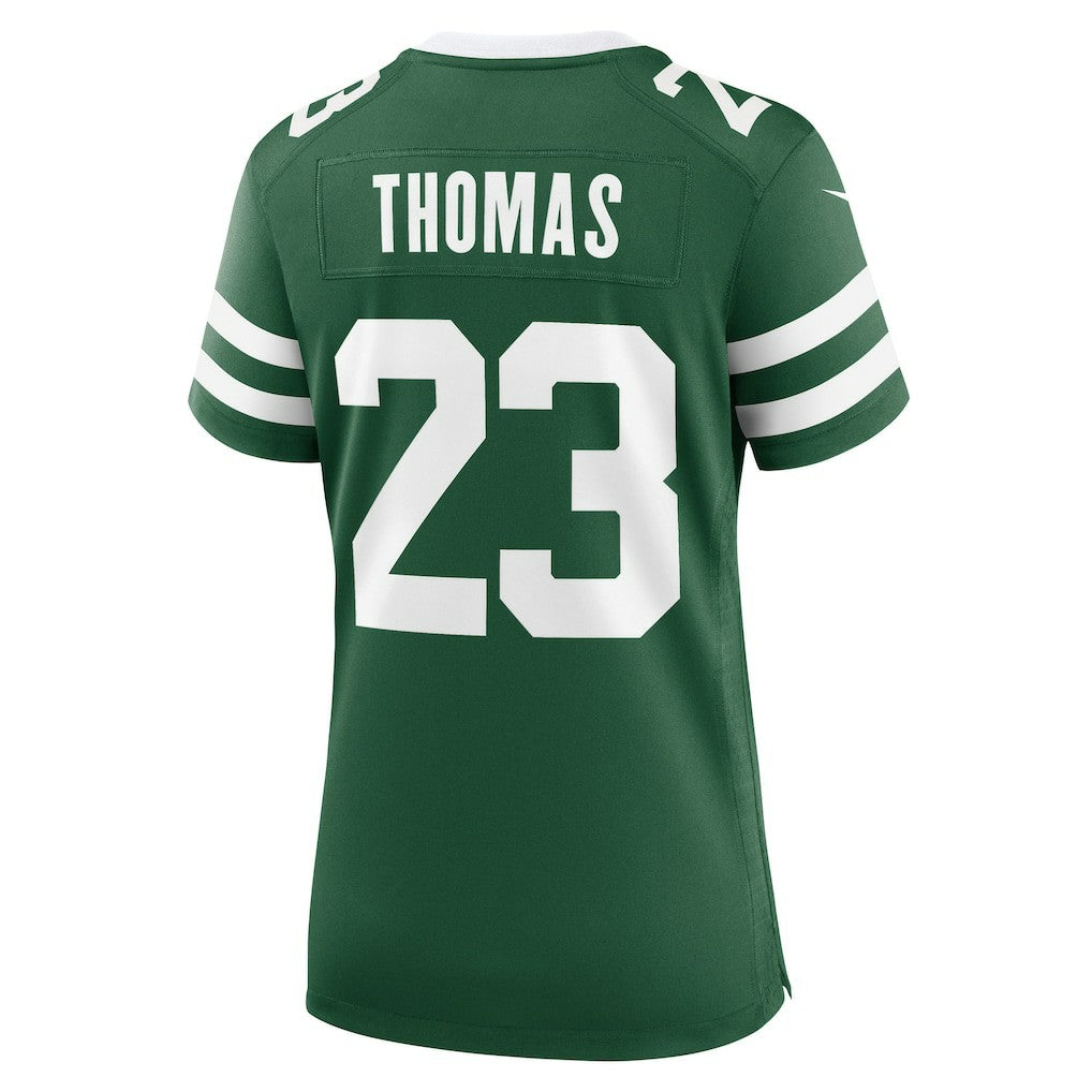Azareye'h Thomas New York Jets Women's Team Game Jersey - Legacy Green - Nike