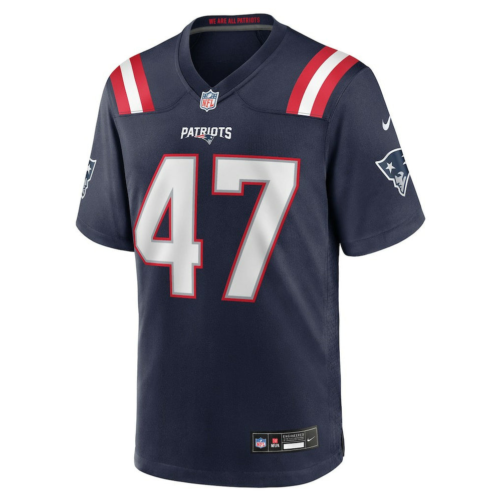 Julian Ashby New England Patriots Team Game Jersey - Navy - Nike