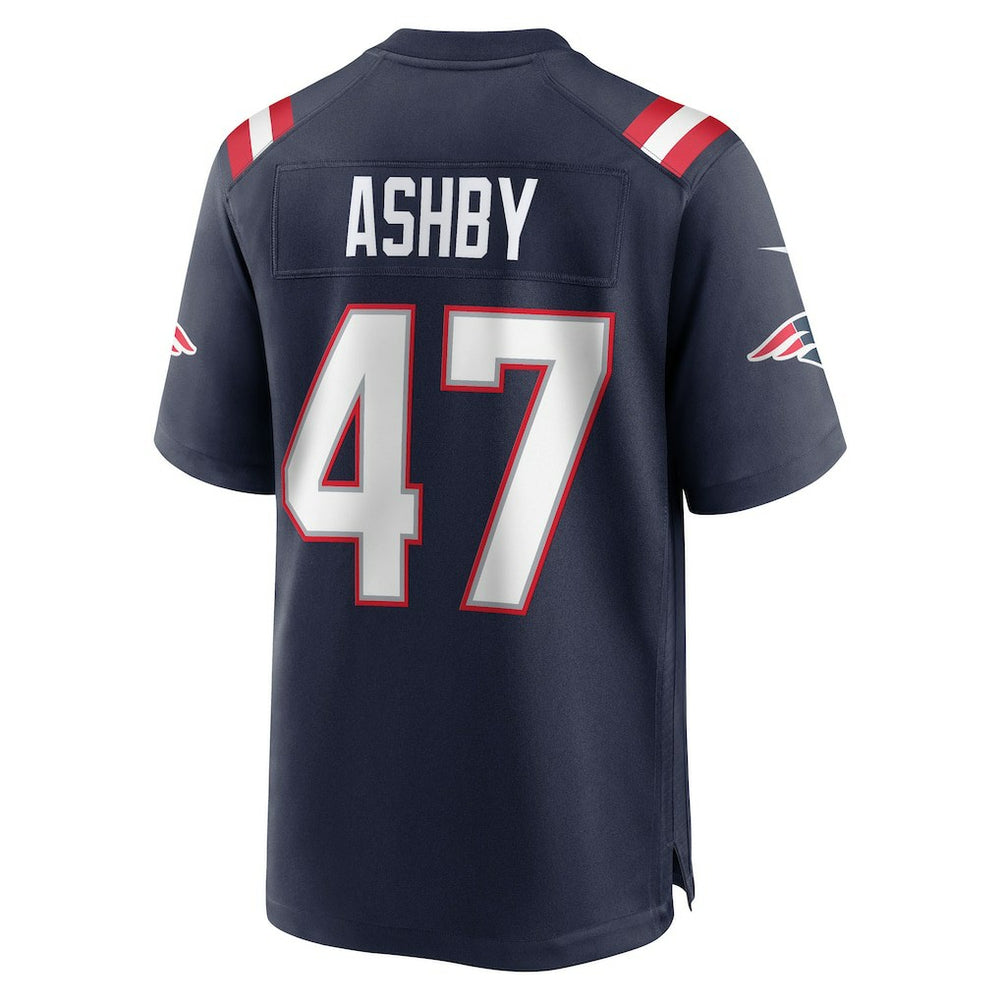 Julian Ashby New England Patriots Team Game Jersey - Navy - Nike