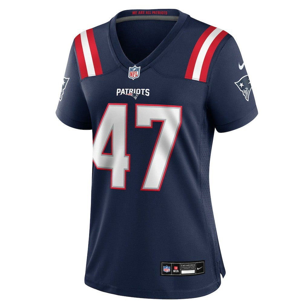 Julian Ashby New England Patriots Women's Team Game Jersey - Navy - Nike