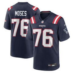 Morgan Moses New England Patriots Team Game Jersey - Navy - Nike