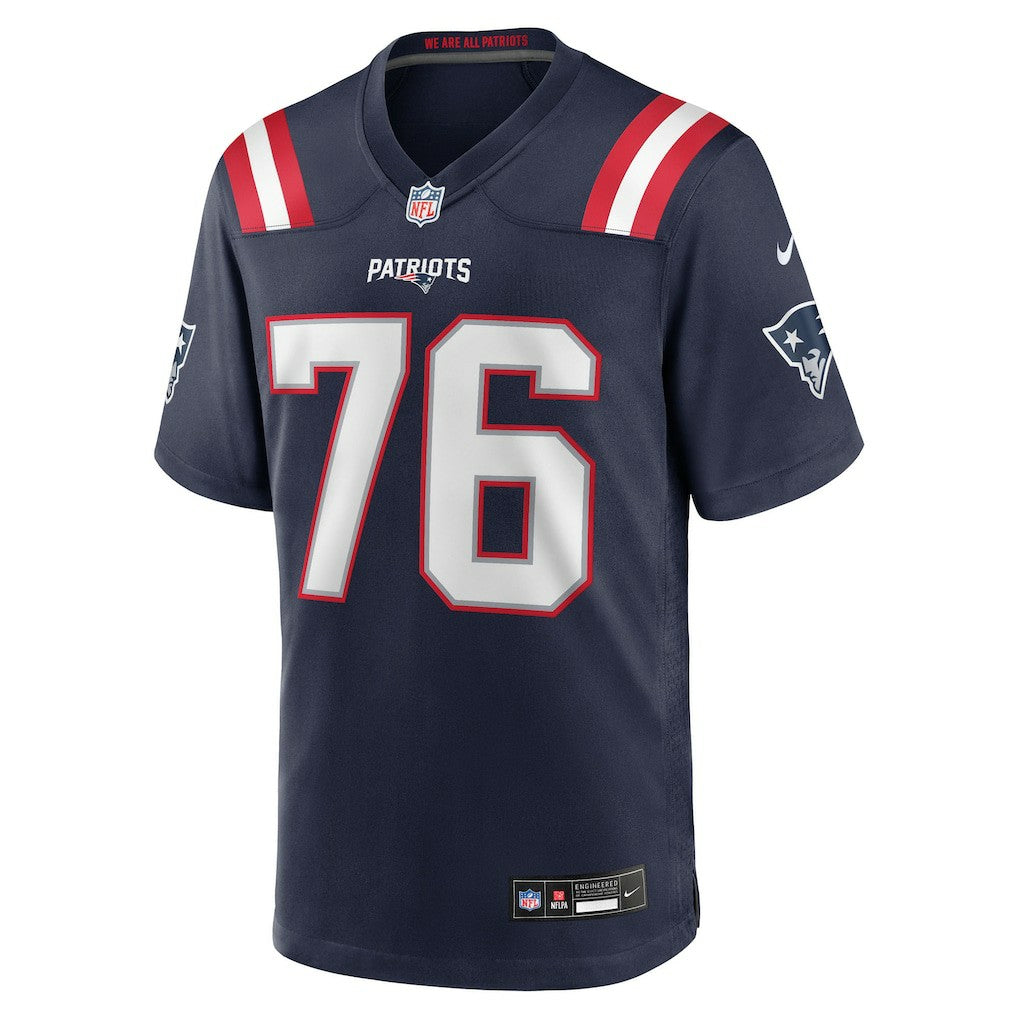 Morgan Moses New England Patriots Team Game Jersey - Navy - Nike