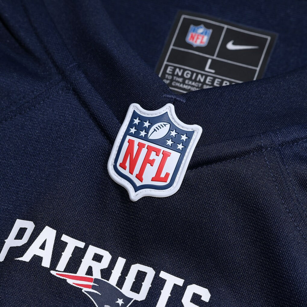 Morgan Moses New England Patriots Team Game Jersey - Navy - Nike