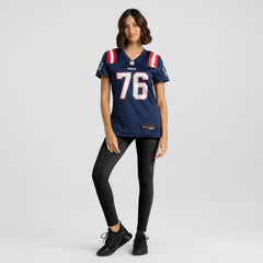 Morgan Moses New England Patriots Women's Team Game Jersey - Navy - Nike