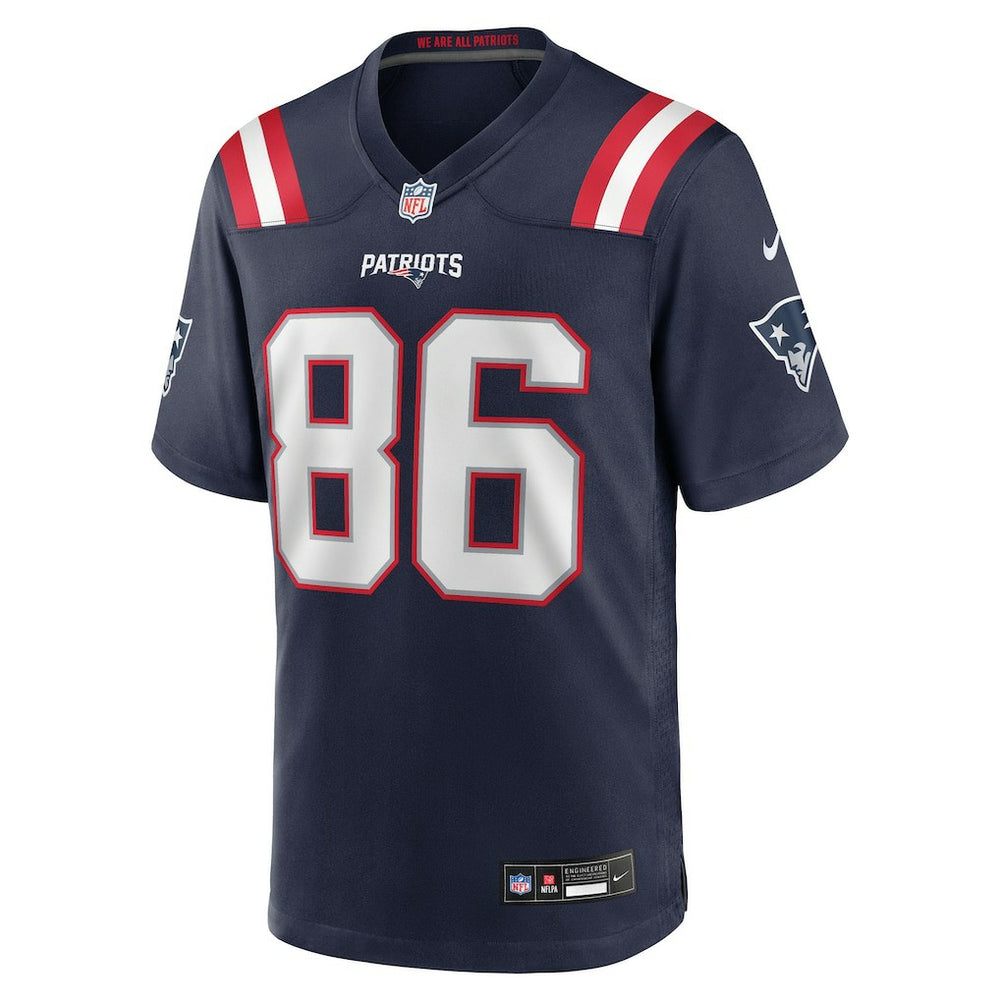 Efton Chism III New England Patriots Team Game Jersey - Navy - Nike