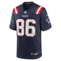 Efton Chism III New England Patriots Team Game Jersey - Navy - Nike