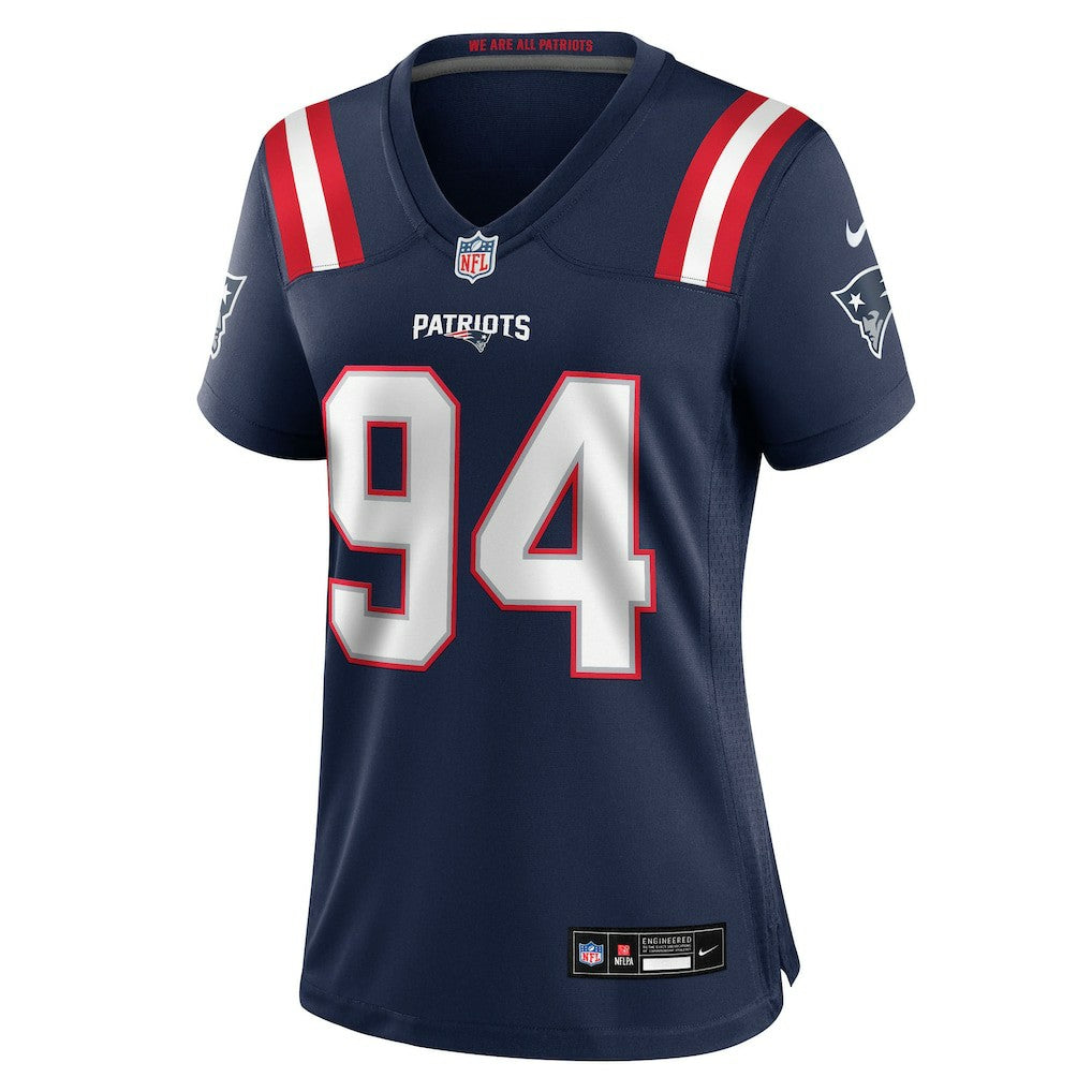 Cory Durden New England Patriots Women's Team Game Jersey - Navy - Nike
