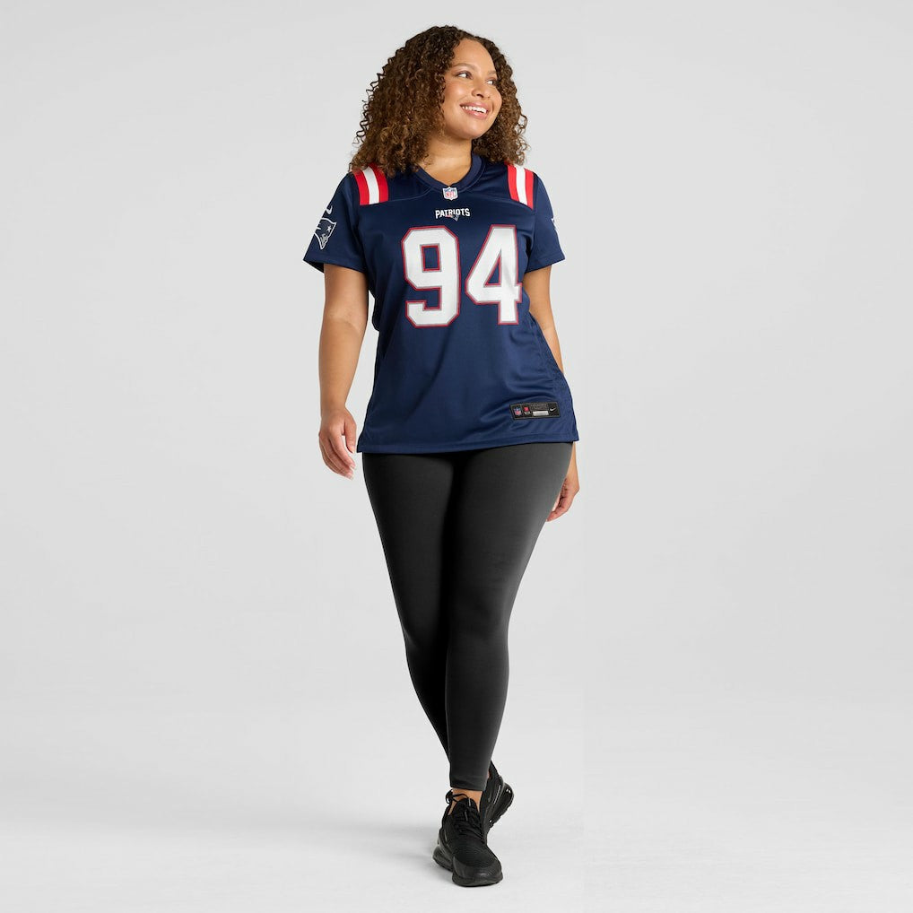 Cory Durden New England Patriots Women's Team Game Jersey - Navy - Nike