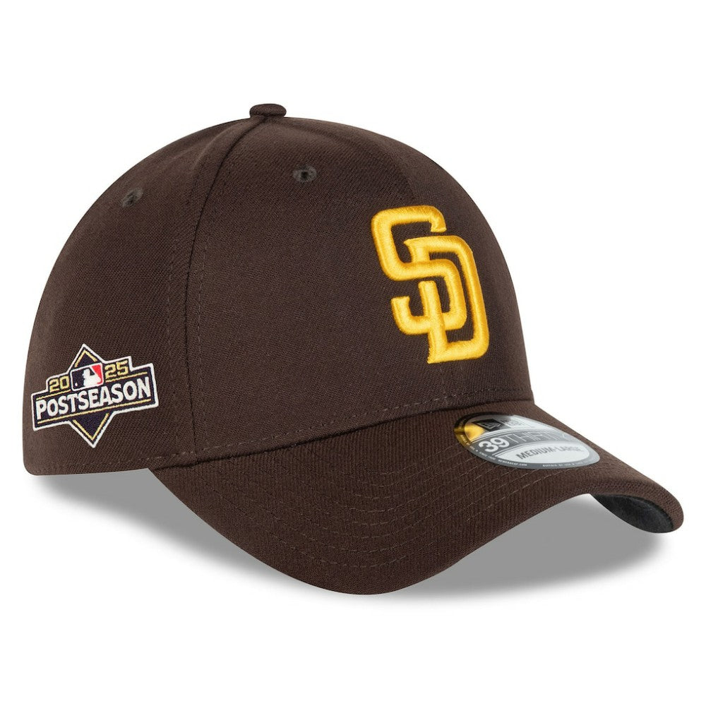 San Diego Padres New Era 2025 MLB Postseason Side Patch 39THIRTY Flex Hat Outlet