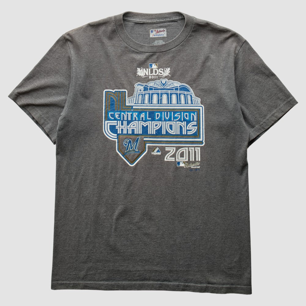Milwaukee Brewers Majestic 2011 T-Shirt Outlet