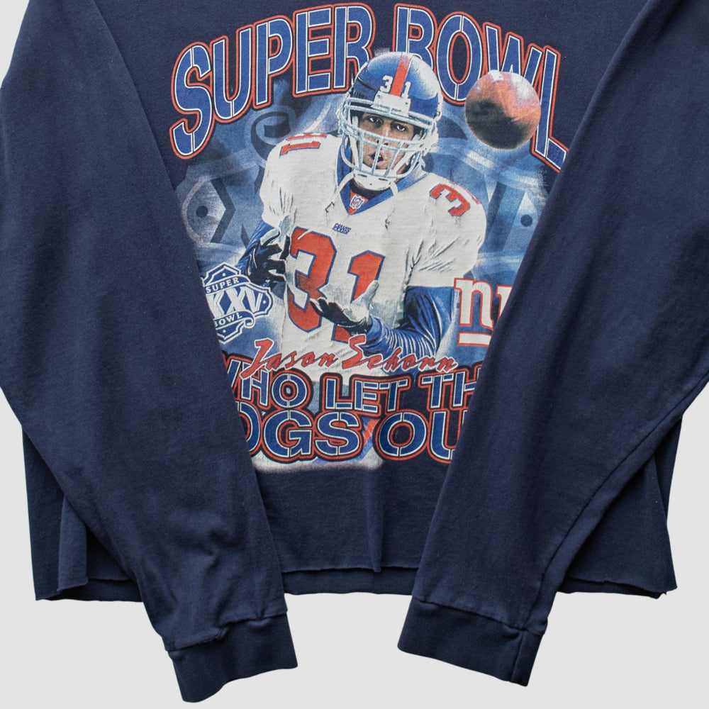 New York Giants 2001 T-Shirt - Navy Vintage - Fanatics
