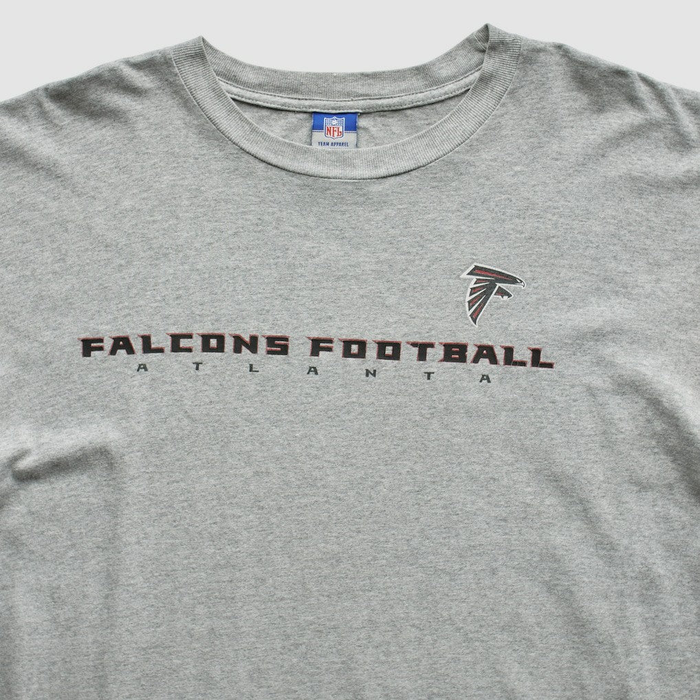 Atlanta Falcons Reebok 2000s T-Shirt - Gray Vintage - Fanatics