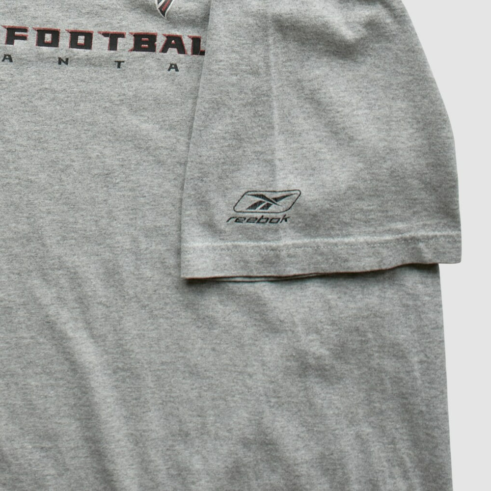 Atlanta Falcons Reebok 2000s T-Shirt - Gray Vintage - Fanatics