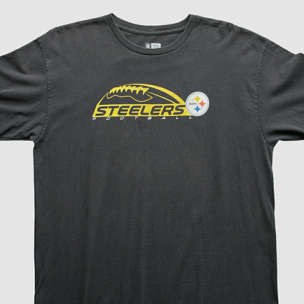 Pittsburgh Steelers 2010s T-Shirt - Black Vintage - Fanatics