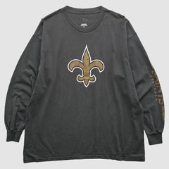 New Orleans Saints 2000s T-Shirt - Black Vintage - Fanatics
