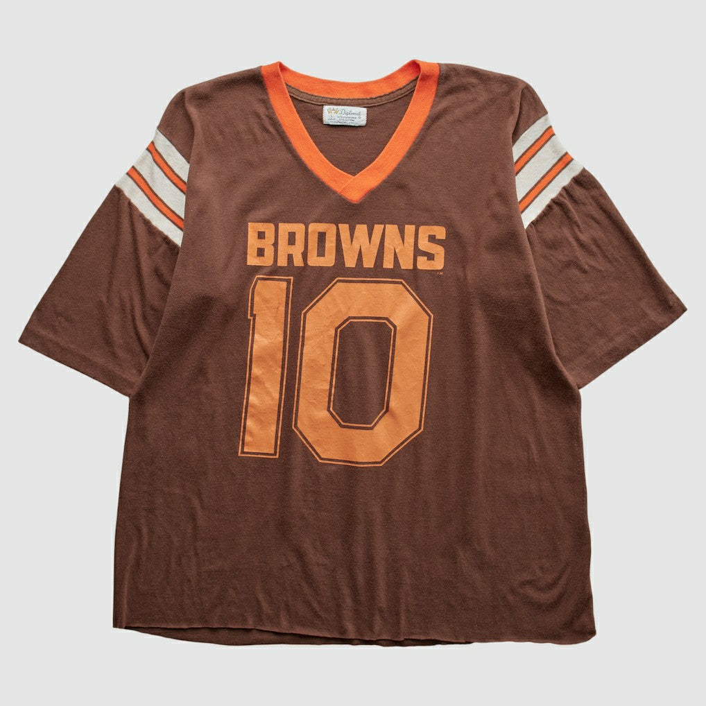 Cleveland Browns 80s T-Shirt - Brown Vintage - Fanatics