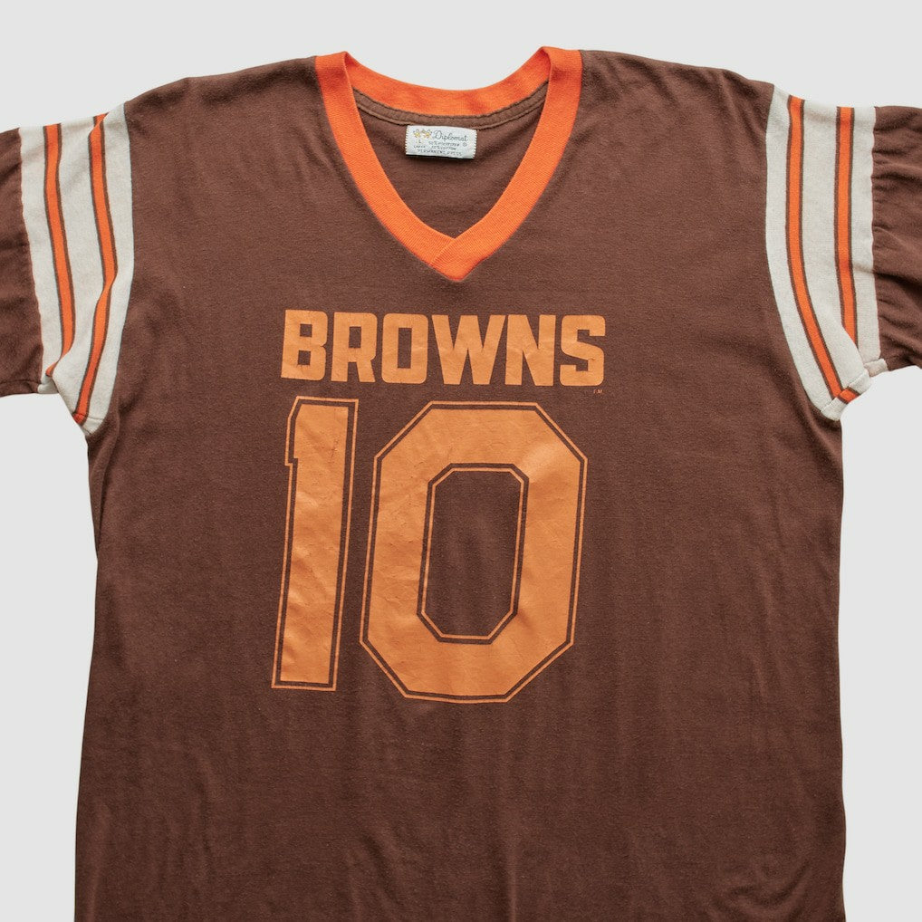 Cleveland Browns 80s T-Shirt - Brown Vintage - Fanatics
