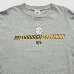 Pittsburgh Steelers NFL 2000s T-Shirt - Gray Vintage - Fanatics