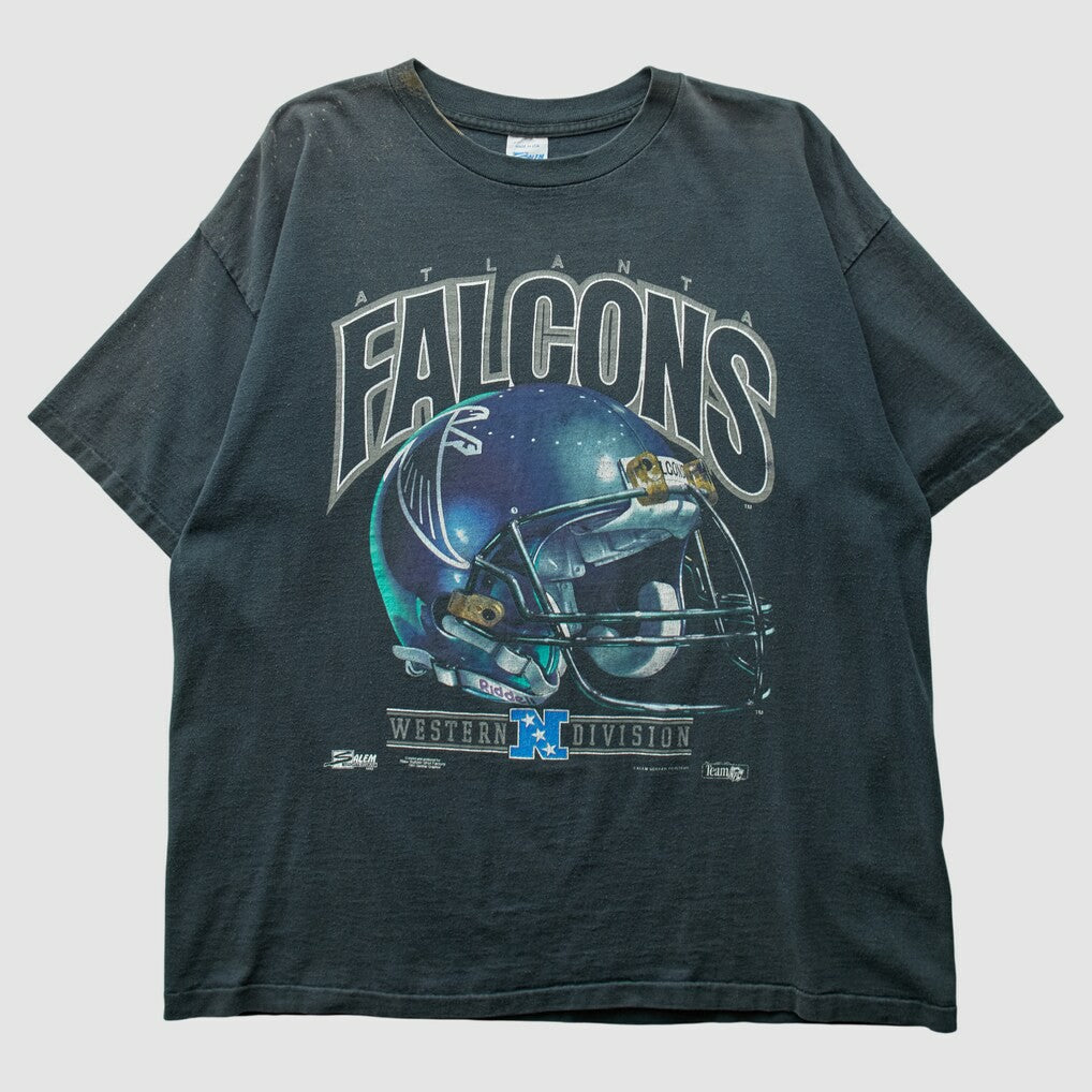 Atlanta Falconsm 1991 T-Shirt - Black Vintage - Fanatics