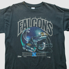 Atlanta Falconsm 1991 T-Shirt - Black Vintage - Fanatics