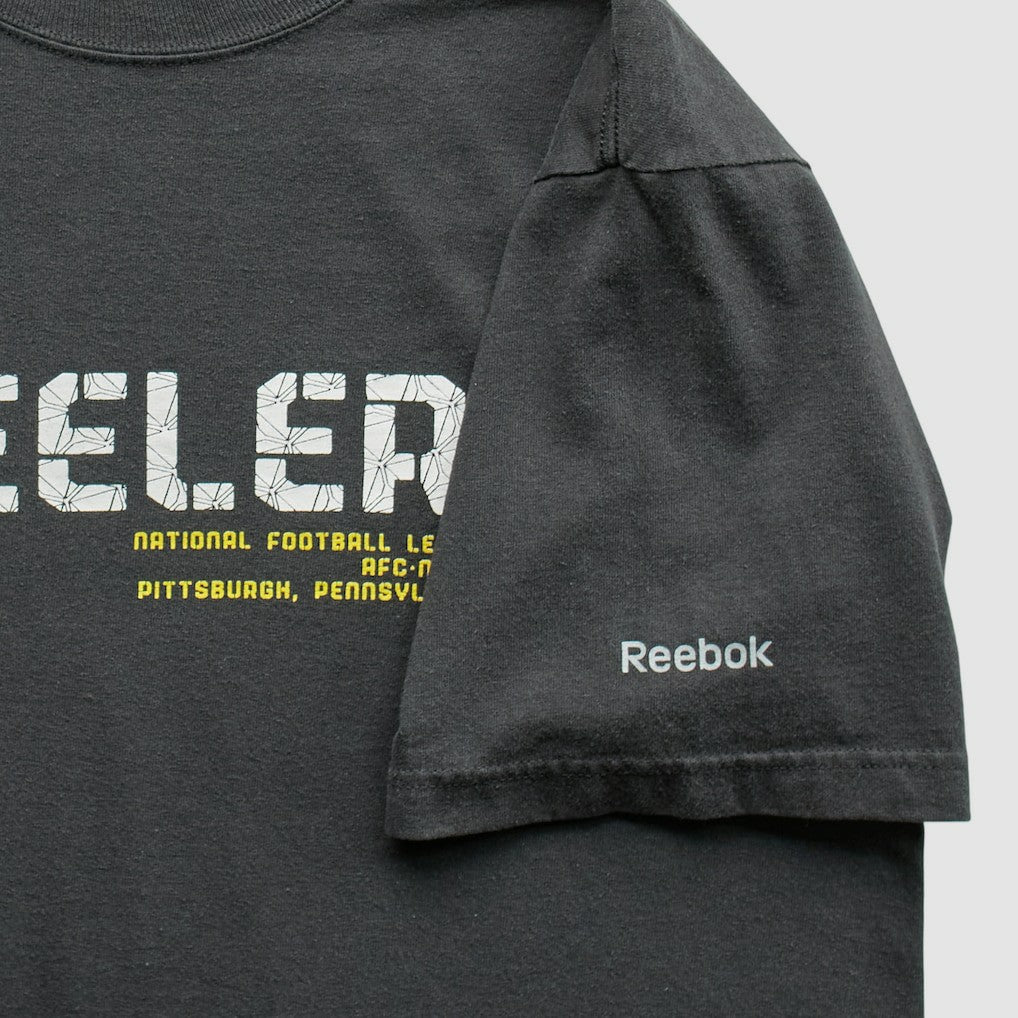 Pittsburgh Steelers Reebok 2000s T-Shirt - Black Vintage - Fanatics