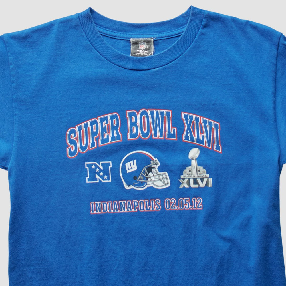 New York Giants NFL 2012 T-Shirt - Blue Vintage - Fanatics