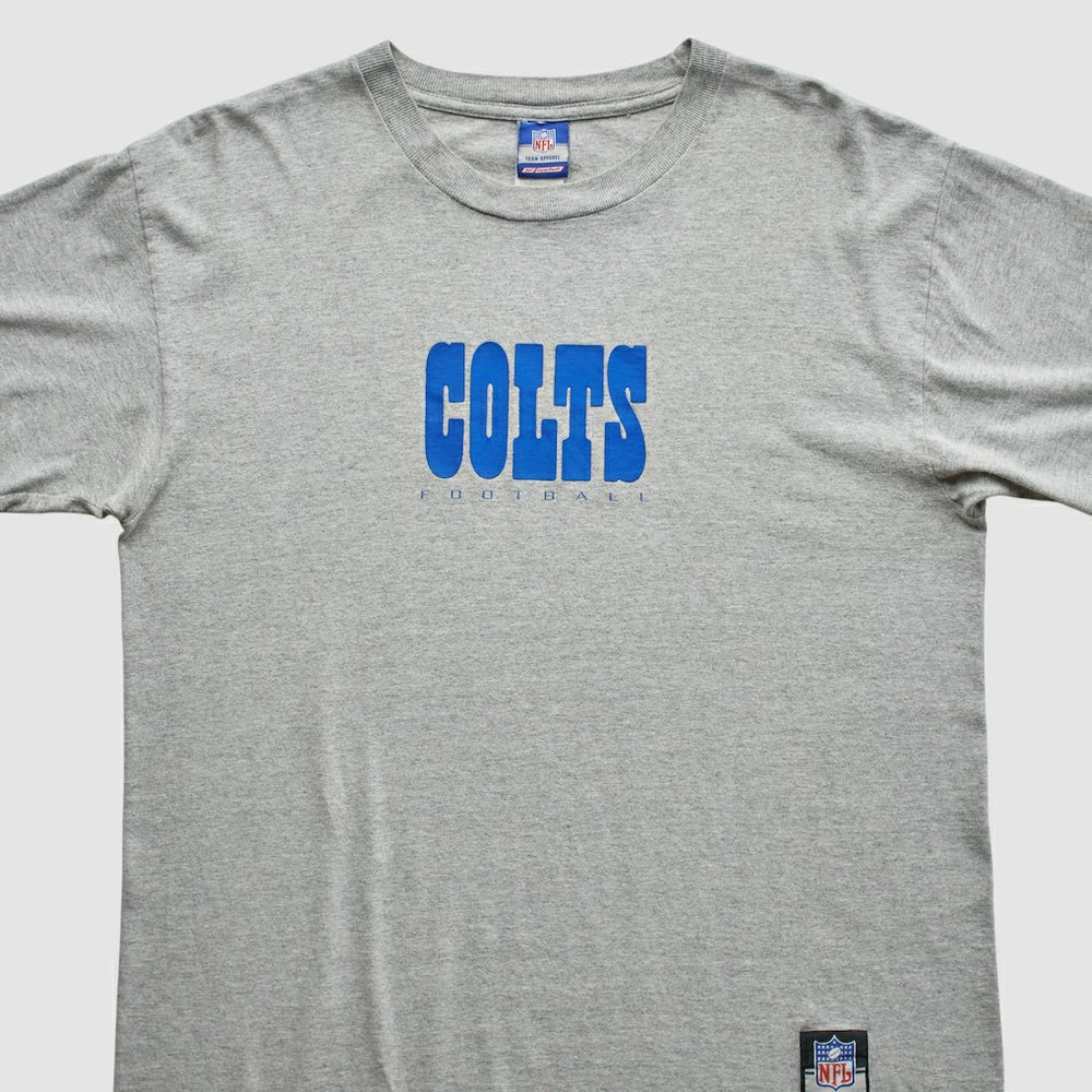 Indianapolis Colts Reebok 2000s T-Shirt - Gray Vintage - Fanatics