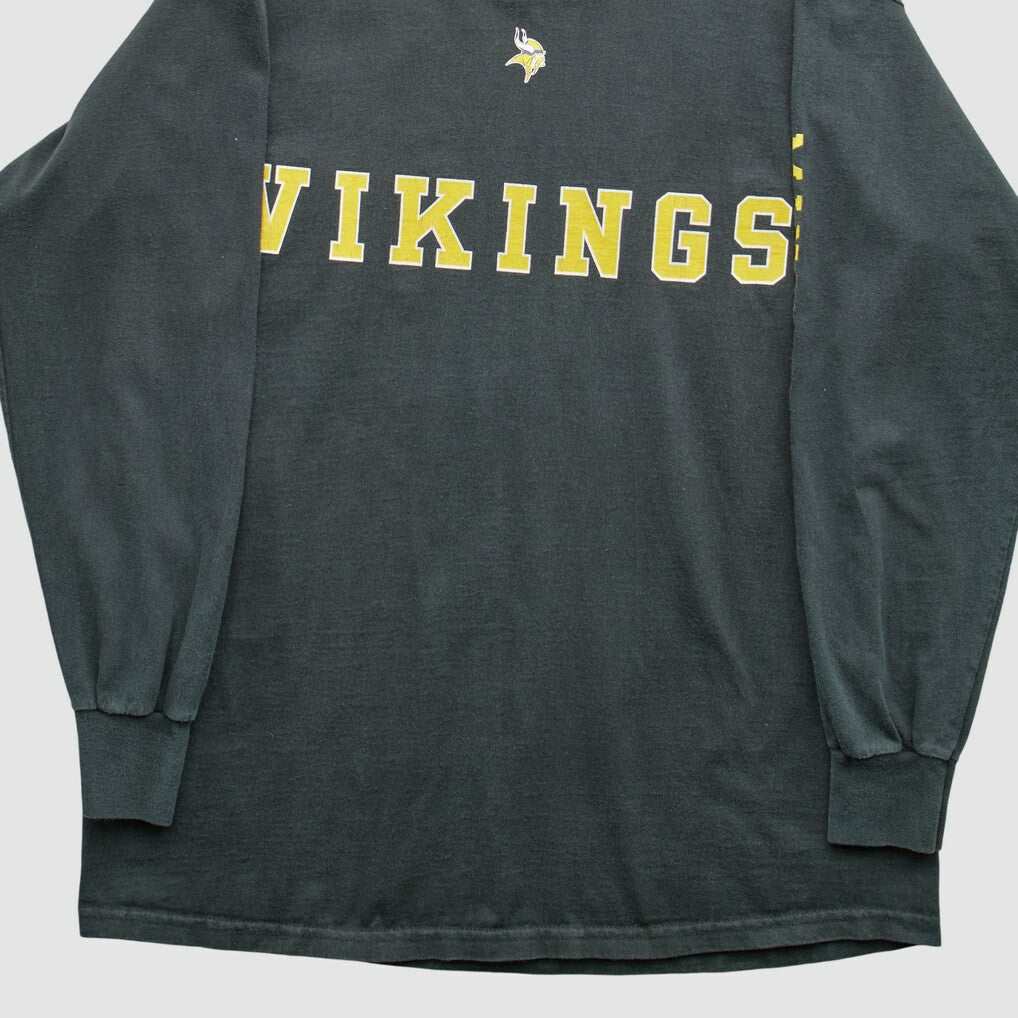 Minnesota Vikings NFL 2000s T-Shirt - Black Vintage - Fanatics