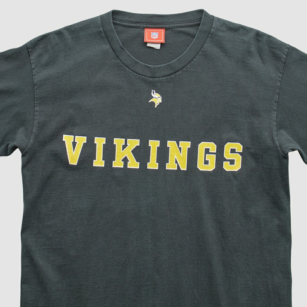 Minnesota Vikings NFL 2000s T-Shirt - Black Vintage - Fanatics