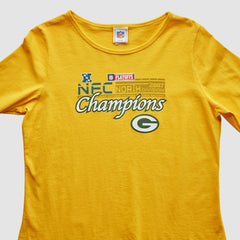 Green Bay Packers 2007 T-Shirt - Yellow Vintage - Fanatics