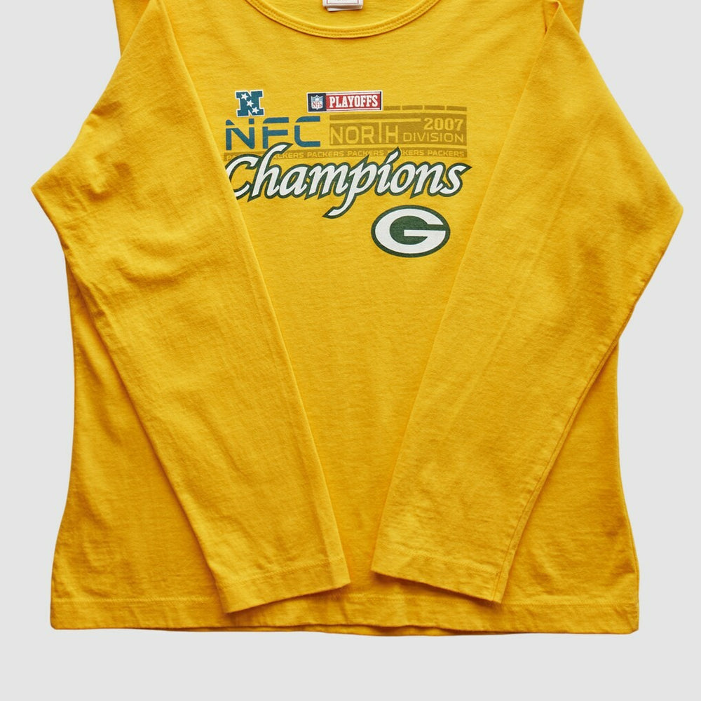 Green Bay Packers 2007 T-Shirt - Yellow Vintage - Fanatics
