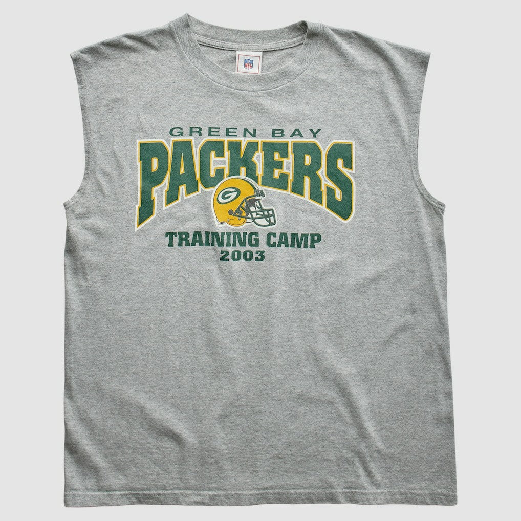 Green Bay Packers NFL 2003 T-Shirt - Heather Gray Vintage - Fanatics