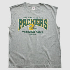 Green Bay Packers NFL 2003 T-Shirt - Heather Gray Vintage - Fanatics